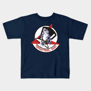 Tomcat VF-14 Tophatters Kids T-Shirt